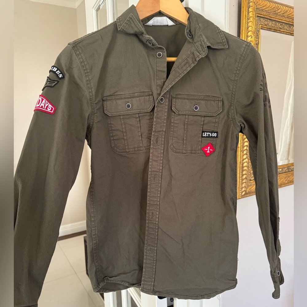 H&M boys collared shirt 13-14Y